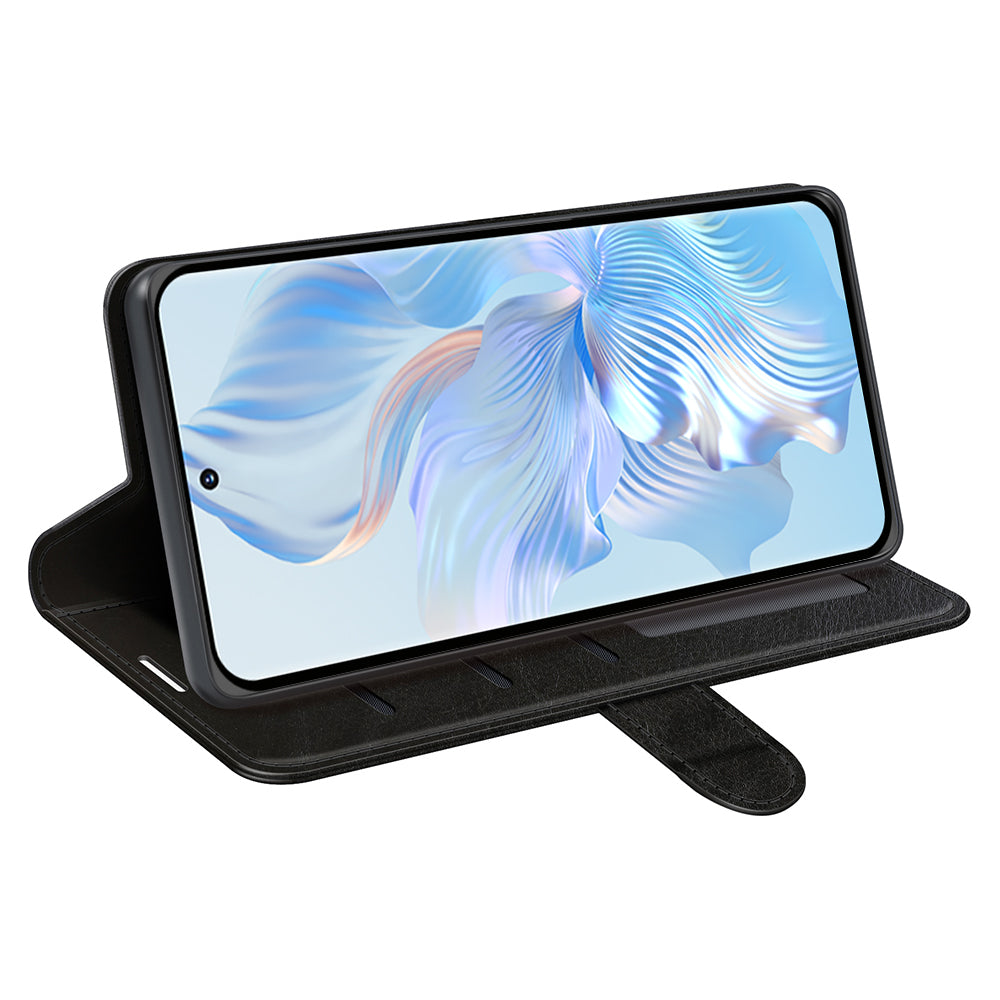 For Honor 80 5G Crazy Horse Texture PU Leather Magnetic Phone Case Stand Wallet Flip Cover For Honor 80 5G Crazy Horse Texture PU Leather Magnetic Phone Case Stand Wallet Flip Cover